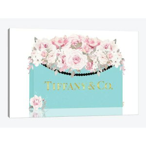 yz ȃI}[WA[g Teal & Gold Shopping Bag With Lightly Blushed Roses eBt@j[ TIFFANY LoXA[g CeA ͗lւ
