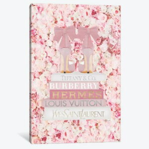 yz ȃI}[WA[g Blush Fashion Books On Peach Flower Wall eBt@j[ TIFFANY LoXA[g G CeA ͗lւ