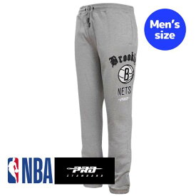 【送料無料】 NBA公式 正規品 メンズ スウェットパンツ ジョガーパンツ ボトムス プロスタンダード Pro Standard ブルックリン・ネッツ BROOKLYN NETS OLD ENGLISH MEN'S SWEATPANT