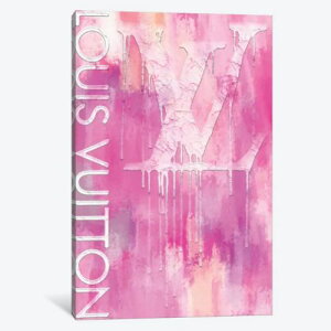 �y���������z �č����̂������ȃu�����h�I�}�[�W���A�[�g Fashion Drips LV Pinkly ���B�g�� Vuitton �L�����o�X�A�[�g �G�� �͗l�ւ� ���z���j�� �V�z�j�� �M�t�g �v���[���g �ҍ��� ��c��