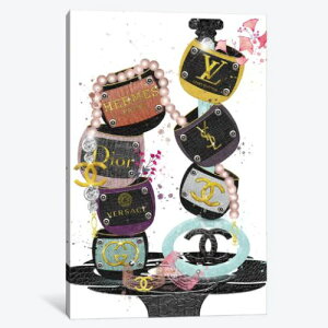 �y���������z �č����̂������ȃu�����h�I�}�[�W���A�[�g Best Of The Best Fashion Bangles �V���l�� CHANEL �L�����o�X�A�[�g �G�� �͗l�ւ� ���z���j�� �V�z�j�� �ҍ��� ��c��