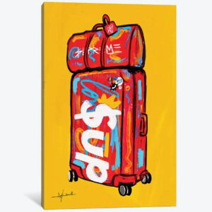 �y���������z �č����̂������ȃu�����h�I�}�[�W���A�[�g Supreme Luggage I �V���v���[�� Supreme �L�����o�X�A�[�g �G�� �C���e���A �͗l�ւ� �V�z�j�� �J�X�j�� �M�t�g �v���[���g �ҍ��� ��c