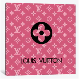 【送料無料+割引クーポン】 米国発のお洒落なブランドオマージュアート LOUIS VUITTON Pink ヴィトン Louis Vuitton キャンバスアート 絵画 インテリア 模様替え 引越し祝い 新築祝い 待合室 会議室