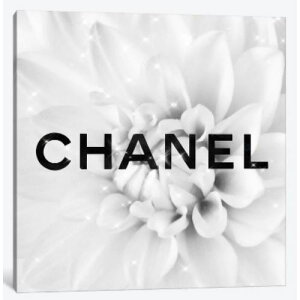 �y���������z �č����̂������ȃu�����h�I�}�[�W���A�[�g Black And White Coco Dahlia Fashion II �V���l�� CHANEL �L�����o�X �G�� �C���e���A �͗l�ւ� ���z���j�� �V�z�j��