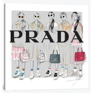 �y���������z �č����̂������ȃu�����h�I�}�[�W���A�[�g Prada �v���_ PRADA �L�����o�X�A�[�g �G�� �C���e���A �͗l�ւ� ���z���j�� �V�z�j�� �ҍ��� ��c��