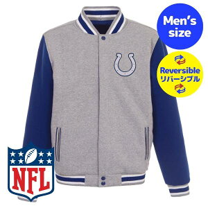 yz NFL Y AE^[ X^W o[VeBWPbg Wp[ Atg CfBAi|XERc Indianapolis Colts Two-Tone Reversible Fleece Jacket