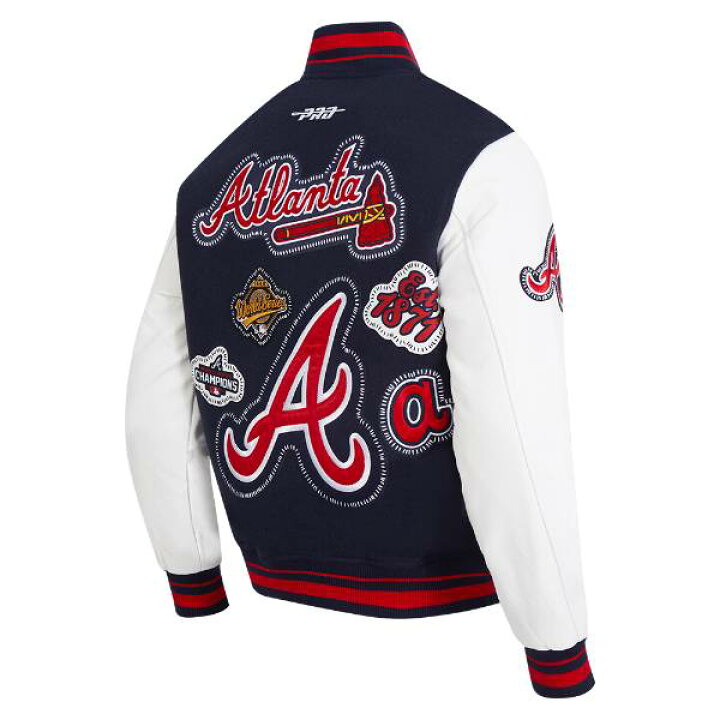 アトランタブレーブス☆スタジャン☆MLB☆野球☆Logo athletic MLB 