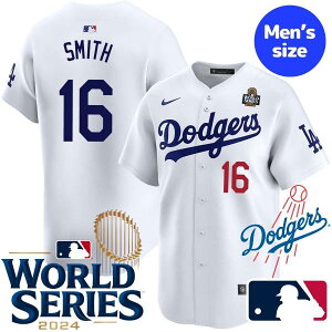 【送料無料】 MLB公式 メジャーリーグオフィシャル NIKE ナイキ 正規品 メンズ ロサンゼルス・ドジャース ユニフォーム ジャージ ユニホーム ウィル・スミス Will Smith Los Angeles Dodgers Home Limited W