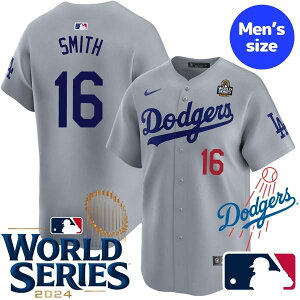 【送料無料】 MLB公式 メジャーリーグオフィシャル NIKE ナイキ 正規品 メンズ ロサンゼルス・ドジャース ユニフォーム ジャージ ユニホーム ウィル・スミス Will Smith Los Angeles Dodgers Road Limited W
