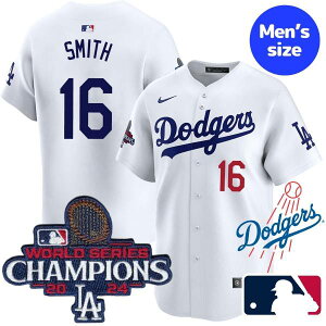 【送料無料】 MLB公式 メジャーリーグオフィシャル NIKE ナイキ 正規品 メンズ ロサンゼルス・ドジャース ユニフォーム ジャージ ユニホーム ウィル・スミス Will Smith Los Angeles Dodgers Home Limited W