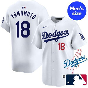 yz MLB W[[OItBV NIKE iCL Ki Y T[XEhW[X jtH[ W[W jz[ R{RL Yoshinobu Yamamoto Los Angeles Dodgers Home Limited Je