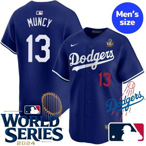 【送料無料】 MLB公式 メジャーリーグオフィシャル NIKE ナイキ 正規品 メンズ ロサンゼルス・ドジャース ユニフォーム ジャージ ユニホーム マックス・マンシー Max Muncy Los Angeles Dodgers Royal Lim