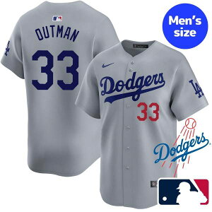 【送料無料】 MLB公式 メジャーリーグオフィシャル NIKE ナイキ 正規品 メンズ ロサンゼルス・ドジャース ユニフォーム ジャージ ユニホーム ジェームズ・アウトマン James Outman Los Angeles Dodgers