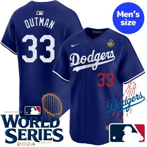 【送料無料】 MLB公式 メジャーリーグオフィシャル NIKE ナイキ 正規品 メンズ ロサンゼルス・ドジャース ユニフォーム ジャージ ユニホーム ジェームズ・アウトマン James Outman Los Angeles Dodgers