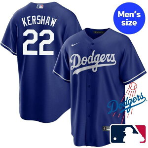 【送料無料】 MLB公式 メジャーリーグオフィシャル NIKE ナイキ 正規品 メンズ ロサンゼルス・ドジャース ユニフォーム ジャージ ユニホーム クレイトン・カーショウ Clayton Kershaw Los Angeles Dodge