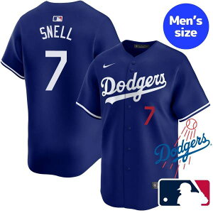 【送料無料】 MLB公式 メジャーリーグオフィシャル NIKE ナイキ 正規品 メンズ ロサンゼルス・ドジャース ユニフォーム ジャージ ユニホーム ブレイク・スネル Blake Snell Los Angeles Dodgers Royal Limi