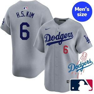 【送料無料】 MLB公式 メジャーリーグオフィシャル NIKE ナイキ 正規品 メンズ ロサンゼルス・ドジャース ユニフォーム ジャージ ユニホーム 金慧成 キム・ヘソン Hye-seong Hyeseong Kim Los Angeles Dod