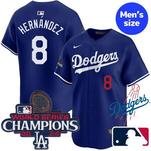 【送料無料】 MLB公式 メジャーリーグオフィシャル NIKE ナイキ 正規品 メンズ ロサンゼルス・ドジャース ユニフォーム ジャージ ユニホーム エンリケ・キケ・ヘルナンデス Enrique Kike Hernandez L