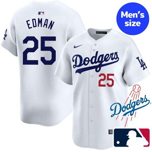 【送料無料】 MLB公式 メジャーリーグオフィシャル NIKE ナイキ 正規品 メンズ ロサンゼルス・ドジャース ユニフォーム ジャージ ユニホーム トミー・エドマン Tommy Edman Los Angeles Dodgers Home Limit