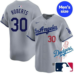【送料無料】 MLB公式 メジャーリーグオフィシャル NIKE ナイキ 正規品 メンズ ロサンゼルス・ドジャース ユニフォーム ジャージ ユニホーム デーブ・ロバーツ Dave Roberts Los Angeles Dodgers Road Limi