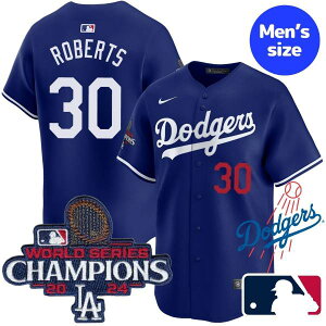 【送料無料】 MLB公式 メジャーリーグオフィシャル NIKE ナイキ 正規品 メンズ ロサンゼルス・ドジャース ユニフォーム ジャージ ユニホーム デーブ・ロバーツ Dave Roberts Los Angeles Dodgers Royal Lim