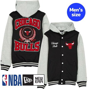 �y���������z NBA���� �����Y �A�E�^�[ �W���P�b�g �X�^�W���� �W�����p�[ �V�J�S�E�u���Y Chicago Bulls Throwback Prep Jacket �j���[�G�� New Era