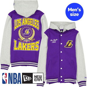 �y���������z NBA���� �����Y �A�E�^�[ �W���P�b�g �X�^�W���� �W�����p�[ ���T���[���X�E���C�J�[�Y ���u�����E�W�F�[���Y ������ ���J�E�h���`�b�` Los Angeles Lakers Throwback Prep Jacket �j���[�G