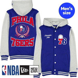 �y���������z NBA���� �����Y �A�E�^�[ �W���P�b�g �X�^�W���� �W�����p�[ �t�B���f���t�B�A�E�Z�u���e�B�V�N�T�[�Y 76ers Philadelphia 76ers Throwback Prep Jacket �j���[�G�� New Era