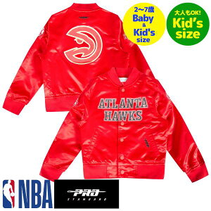 yz NBA LbYpAE^[ qpX^W [XTCYWPbg o[VeBWPbg vX^_[h Pro Standard Ag^Ez[NX ATLANTA HAWKS CLASSIC SATIN JACKET