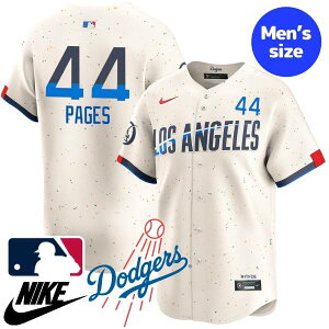 yz MLB W[[OItBV NIKE iCL Ki Y jtH[ W[W jz[ T[XEhW[X AfBEpwX Andy Pages Los Angeles Dodgers Road Limite