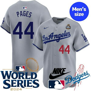【送料無料】 MLB公式 メジャーリーグオフィシャル NIKE ナイキ 正規品 メンズ ユニフォーム ジャージ ユニホーム ロサンゼルス・ドジャース アンディ・パヘス Andy Pages Los Angeles Dodgers Home Limite