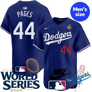 【送料無料】 MLB公式 メジャーリーグオフィシャル NIKE ナイキ 正規品 メンズ ユニフォーム ジャージ ユニホーム ロサンゼルス・ドジャース アンディ・パヘス Andy Pages Los Angeles Dodgers Road Limite