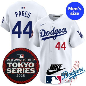 yz MLB W[[OItBV NIKE iCL Ki Y jtH[ W[W jz[ T[XEhW[X AfBEpwX Andy Pages Los Angeles Dodgers City Connec