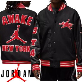 【送料無料】 nike ナイキ Jordan ジョーダン メンズ スタジャン アウター バーシティ ジャケット ジャンパー Jordan x Awake NY Varsity Jacket FQ5439-657