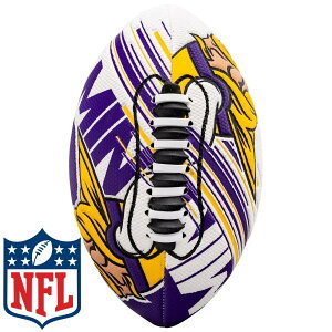 �y���������z NFL���� �A���t�g �A�����J���t�b�g�{�[�� 21.59cm �~�l�\�^�E�o�C�L���O�X Minnesota Vikings Air Tech Football