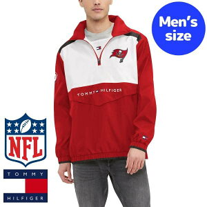 �y���������z NFL���� �����Y �A�E�^�[ �E�B���h�u���[�J�[ �i�C�����W���P�b�g �A���t�g �^���p�x�C�E�o�b�J�j�A�[�Y Tampa Bay Buccaneers Half-Zip Top