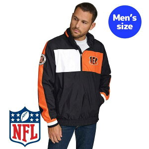 yz NFL Y EBhu[J[ CgEFCgWPbg Wp[ AE^[ Atg VVieBExKY Cincinnati Bengals Gael Lightweight Half-Zip Jacket