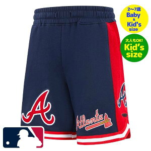 Pro Standard プロスタンダード MLB公式 メジャーリーグオフィシャル 男の子用ショートパンツ キッズ用短パン ボトムス アトランタ・ブレーブス ATLANTA BRAVES CLASSIC 2.0 SHORT