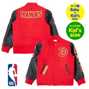 �y���������z�y�x�r�[�E�L�b�Y�E���[�X�T�C�Y�z Pro Standard �v���X�^���_�[�h NBA���� �q���p�A�E�^�[ �W���P�b�g �X�^�W���� �W�����p�[ �A�g�����^�E�z�[�N�X ATLANTA HAWKS CLASSIC WOOL VARSITY JACKE