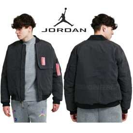 【送料無料+割引クーポン】 メンズ nike ナイキ ジョーダン ダウンジャケット Jordan Engineered MA-1 Down Jacket（Black/Infrared）