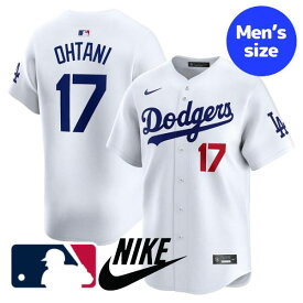 MLBオフィシャル 【Limited Edition★限定仕様】 NIKE ナイキ 正規品 メンズ 大谷翔平 ロサンゼルス・ドジャース Los Angeles Dodgers Limited ホームレプリカユニフォーム ジャージ ユニホーム Shohei Ohtani Jersey 17 白 青 グレー ドジャーブルー ロイヤルブルー
