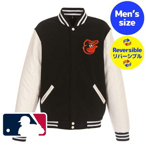 yzyo[Vuz MLB W[[OItBV Y AE^[ X^W o[VeBWPbg qV {eBAEII[Y Orioles Reversible Faux Leather Jacket