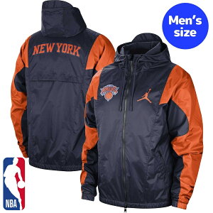 【送料無料+割引クーポン】 NBAオフィシャル nike ナイキ Jordan ジョーダン メンズ ウィンドブレーカー アウタージャケット ニューヨーク・ニックス New York Knicks Windbreaker Jacket