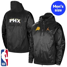 【送料無料+割引クーポン】 NBAオフィシャル nike ナイキ Jordan ジョーダン メンズ ウィンドブレーカー アウタージャケット フェニックス・サンズ Phoenix Suns Windbreaker Jacket
