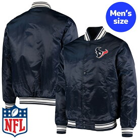 【送料無料+割引クーポン】 NFLオフィシャル メンズ バーシティジャケット スタジャン アウタージャケット ヒューストン・テキサンズ Houston Texans Versity Jacket