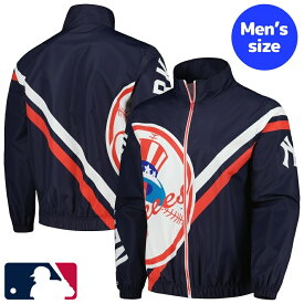 【送料無料+割引クーポン】 MLBオフィシャル メンズ ウィンドブレーカー アウタージャケット ニューヨーク・ヤンキース New York Yankees Windbreaker Jacket
