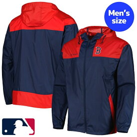 【送料無料+割引クーポン】 MLBオフィシャル Columbia コロンビア メンズ ウィンドブレーカー アウタージャケット ボストン・レッドソックス Boston Red Sox Windbreaker Jacket