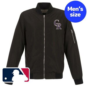 yz MLB W[[O Y CgEFCg{o[WPbg AE^[ Wp[ RhEbL[Y Colorado Rockies Lightweight Nylon Bomber Jacket
