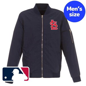 yz MLB W[[O Y CgEFCg{o[WPbg AE^[ Wp[ ZgCXEJ[WiX k[go[ St. Louis Cardinals Lightweight Nylon Bomber Jacket