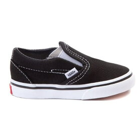 【送料無料+割引クーポン】 Vans ヴァンズ バンズ 【ベビー・キッ（10.5-16.0cm）】 Vans Slip On Skate Shoe（Black） スニーカー 子供靴 出産祝い ユニセックス